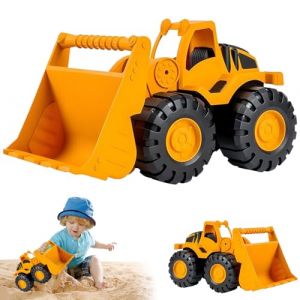 Camion Benne Basculante, Jouet de Pelleteuse, Véhicule Moulé sous Pression de Bulldozer, Véhicules de Chantier Camion Benne, Jouet de Plage Véhicules de Chantier, pour Plage et Chambre d'enfant (B) (Kangteni-EU, neuf)