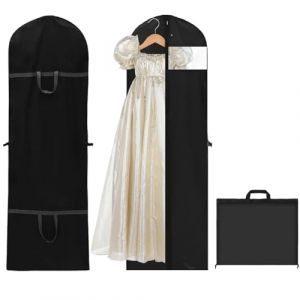 Lot de 2 housses &agrave; v&ecirc;tements en PEVA 60x180cm Housse de Protection pour V&ecirc;tements anti Poussi&egrave;re Imperm&eacute;ables avec zipHousse Vetement &agrave; Suspendre pour Rangement pour Chemise Costumes Manteaux Clothes (ZHELYAZKO TRANS STORE, neuf)