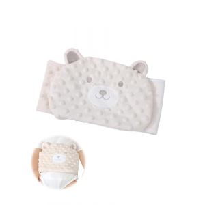 Yotlein Bouillotte Bebe Anti Colique, Doublure en Haricot Rouge, Coussin Chauffant Micro Onde Bouillotte, Velcro R&eacute;glable, Contre Les Coliques et Les Douleurs Abdominales - pour B&eacute;b&eacute; (LGS MARKET, neuf)