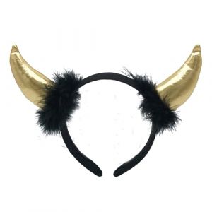 Watreketal Serre Tete,Bandeau à cornes d'Halloween, cerceau à cornes, déguisement, accessoires photo, accessoire pour cheveux pour Halloween, décoration de Noël (Xuanlang Trading, neuf)