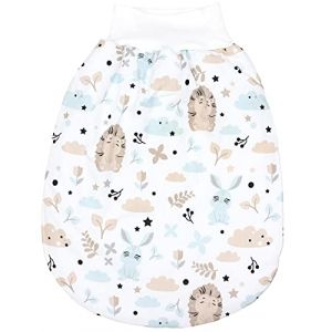 TupTam Baby Gigoteuse d'hiver pour Filles Garçons 2.5 Tog, Hérisson/Lapin/Beige/Vert minéral, 0-6 mois (LotteStyle, neuf)