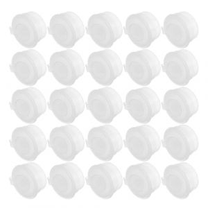 HAMPPLIES 100 Pièces Bouchon De Bouteille Cosmétique Bouchon De Bouteille Portable Cache-trou Transparent (Chfaan, neuf)