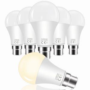 Caldarax Lot de 6 Ampoule LED &agrave; Ba&iuml;onnette B22 A60, 12W (&Eacute;quivalent Ampoule Incandescente de 100W), Blanc Neutre 4000K, 1200LM, AC 175V-265V, Non-dimmable, pour l&rsquo;&eacute;clairage Domestique (XiMing Co. Ltd, neuf)