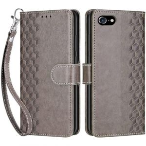 Coque pour iPhone SE 2020 / 2022, Coque iPhone 7 / iPhone 8, Etui Protection Housse Premium Cuir de Portefeuille en Fermeture Magn&eacute;tique Flip Case pour iPhone SE 2020 / SE 2022 / 7 / 8 Coque (Gris) (DIKAS, neuf)