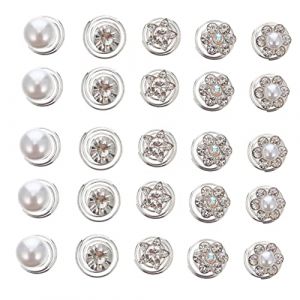 Beavorty 120 Pièces Barrettes En Spirale Perles De Cheveux Épingle à Cheveux De Mariée Épingle à Cheveux De Mariage Accessoires De Cheveux En Strass Bobines De Cheveux (T Innovation·HX, neuf)