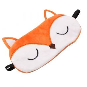Zeayebsr Masque de Sommeil,Masque de Nuit Enfant,Cache Yeux,Masque de Nuit Enfant en Peluche Mignon 3D Moelleux Masque pour Dormir Enfant Respirant de Voyage pour Enfants Filles Femmes Adultes (Zeaye, neuf)