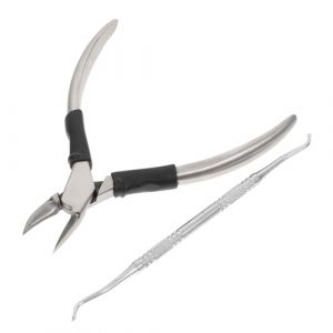 Didiseaon 1 Jeu Kit Pédicure Pour Ongle Coupe-cuticules Ciseaux à Ongles Kit D'outils De Manucure Pour Unas Coupe-ongle Kit De Retrait D'ongle D'orteil Ongle Incarné Gel De Silice Black (Merkowski, neuf)