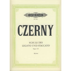 CZERNY - Op. 335 Escuela del Legato y Staccato para Piano (Ruthardt) (Livre et Partition En Stock, neuf)