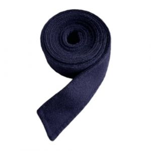 Inzegao Ceinture de rechange en laine mélangée pour manteau de caban, bleu marine, Large (WML-SHOPS, neuf)