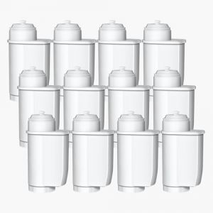 Mutital Filtre &agrave; eau pour Siemens&reg; EQ Series, EQ3/EQ6/EQ9, EQ500, S700, 3200 Filtre &agrave; eau automatique pour Bosch&reg; TCZ7003, TCZ7033, pour Brita&reg; Intenza 57549 (12 Pi&egrave;ces) (OCEAN POINT, neuf)