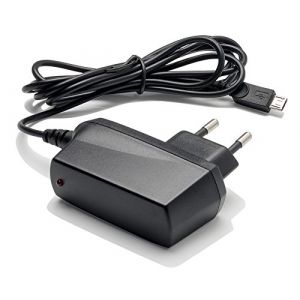 Slabo Chargeur Secteur Micro USB - 1000mA - pour Lenovo K6 / P2 / C2 / Moto G4 / G4 Plus / G4 Play / E3 / Moto G5 / G5 Plus T&eacute;l&eacute;phone Portable Chargeur de Voyage Chargeur Rapide - Noir (Eltrato, neuf)