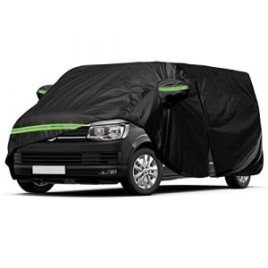 Housse de Voiture Remplacement pour VW T5 T6 LWB, R&eacute;sistante Aux Intemp&eacute;ries et Aux UV Protection B&acirc;che Voiture Exterieur Remplacement pour VW Transporter Multivan Caravelle (JinsenTGG, neuf)
