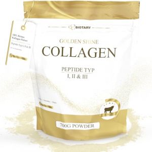 Collagène en Poudre 700 g, Hydrolysat de collagène 100% pur, Peptide 1 – 2 – 3, Excellente solubilité, 100% Pur & Original, sans additifs, Goût neutre (Pix-Shop, neuf)