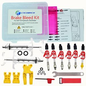 CYCOBYCO - kit de Purge d'huile de Frein à Disque pour VTT, Outil de vélo pour Avid, SRAM, Dode, Juicy, Hope, Bngal, Hayes, Formula J3, J5, J7, Professional kit… (Cycobyco_euro, neuf)