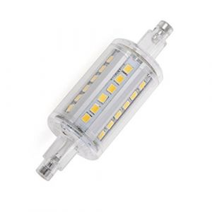 Aoxdi Dimmable Ampoule LED R7S 5w, Blanc Chaud, 36 SMD 2835 LED Douilles J78 R7s 78mm, AC220-240V, Lot de 1 (Aoxdi, neuf)