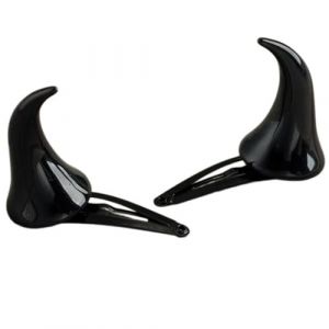GMBYLBY Accessoire de costume d'Halloween pour déguisement de cosplay, coiffure, corne de diable, barrettes, pince à cheveux, accessoires de déguisement de fête (ZLwneh, neuf)