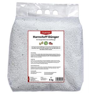 Ruemar Engrais urée 46 % d'azote pour engrais à long terme - Rendement élevé - Croissance robuste des tomates, pommes de terre, chou, citrouille, chou, poivrons (5 kg) (Markenhandel24, neuf)
