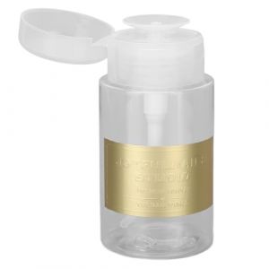 Bouteille de Distributeur de Pompe à Poussoir Vide Dissolvant de Vernis à Ongles Distributeurs de Pompe Bouteille de Maquillage de Voyage, Bouteille de Nettoyant à Pompe Pressée Bouteille de Distribut (Kireina-eu, neuf)