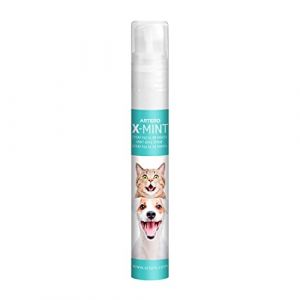 Artero X-Mint. Élimine instantanément la Mauvaise haleine de Votre Chien ou Chat. Maintient l'hygiène bucco-Dentaire. Goût agréable. Protège l'émail. Facile à appliquer avec Un Spray diffuseur. (ARTERO, neuf)
