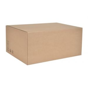 Carton d'emballage 45 x 30 x 35 cm (Lot de 15) de Démenagement - Boite Rangement Carton Réutilisables - boîtes en carton polyvalentes + 1 ruban adhésif marron (Comptoir des boîtes, neuf)