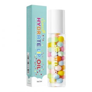 Hydratant pour l&egrave;vres, brillant &agrave; l&egrave;vres - Huile hydratante roll- non collante - Soin des l&egrave;vres pour la r&eacute;paration des l&egrave;vres de 5 ml pour femmes et filles Hydratant hydratant (fengkuc, neuf)