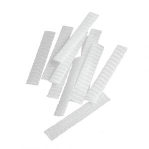 jojofuny Housses de Protection en Filet Plastique Pe 100 Pi&egrave;ces 12 Cm, Transparentes, Respirantes, pour Pinceaux de Maquillage Usage Quotidien et Voyage (Merlun, neuf)