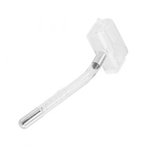 Hohopeti Rouleau en Verre de Rechange pour Appareil Facial Haute Fr&eacute;quence, Accessoire Tube en Verre pour Soins Peau, Rouleau Rouge pour Massage Visage, Usage Beaut&eacute; et Lifting, Compatible (Ingrid GL, neuf)