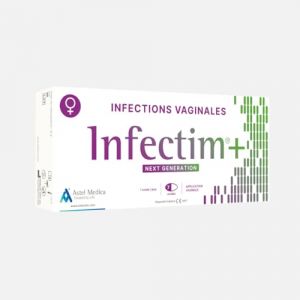 Infectim+ - Traitement et prévention des infections vaginales - Restauration de l'écosystème vaginal - Prévention de la sécheresse vaginale - 7 Ovules Vaginaux (Pharma Distribution, neuf)