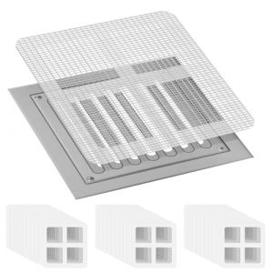 AMFUN 30PC Filtre Cheveux Douche et Baignoire, Attrape-Cheveux jetables pour Douche, Protecteur Grille &eacute;vacuation, Filtre evier Cuisine pour Baignoire Vidang (Riyuu, neuf)