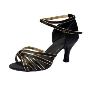 Sandales Femme &Eacute;t&eacute; Confortable Chausson Danse Chaussure Latine Chaussures Mariage Ballerines De Ete Ann&eacute;es 20 Classique Plates Talon Chaussons Jazz Vintage Ann&eacute;e 50 Salon Sandale Compensee Et&eacute; Modern (aodsko, neuf)