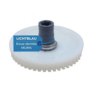 LICHTBLAU Pignon droit pour robot de cuisine Bosch 177498 00177498 I Roue dent&eacute;e rechange pour entra&icirc;nement engrenage MUM4 I Pi&egrave;ces d&eacute;tach&eacute;es pour robots de cuisine I Bosch MUM Accessoires (Pf&auml;lzer Online Shop, neuf)