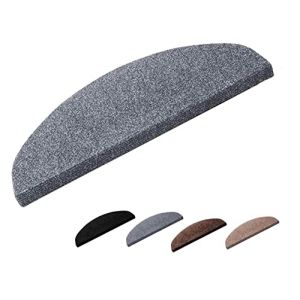 Marchettes d'escalier adh&eacute;sives | Confort & s&eacute;curit&eacute; | quantit&eacute;, Couleur et Dimensions au Choix | Installation Facile et Rapide | MadeInNature&reg; (Gris Clair, 25 marchettes) (cit&eacute; de la d&eacute;co, neuf)