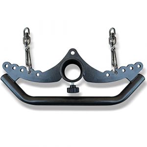 Attache de c&acirc;ble de Gym, Barre d'&eacute;cartement r&eacute;glable pour Le Fitness &agrave; Domicile, Attaches de Traction Latte pour Machine &agrave; syst&egrave;me de poulie de c&acirc;ble (SP-B05) (KORIKAHM, neuf)