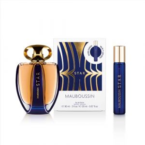 Mauboussin - Coffret Voyage Star : Eau de Parfum 90ml & Travel Spray 20ml (MB Parfums, neuf)