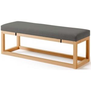 Hoowarm Coussin d'assise pour Banc de Jardin 5cm d'épaisseur Coussin de Banc 80x40/110x40/120x40/140x40/120x50cm Coussin Banquette Antidérapant Amovible pour Exterieur Interieur Meuble(C,80x40x5cm) (AlienGi, neuf)