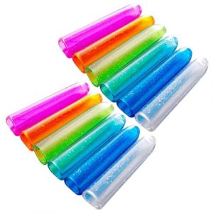 12 pièces Mignon Crayon Capuchon Plastique Capuchon de Crayon Rallonges de Protection en Plastique pour Crayons,Fournitures scolaires et étudiants (Dengchaoshi, neuf)