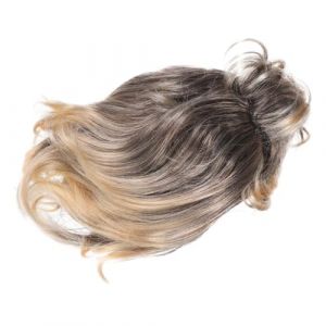 VICASKY Perruque punk des années 80 - Perruque noire - Perruque bleue - Perruque rock - Perruque de cosplay - Perruque de cheveux humains - Perruque des années 70 - Perruque en dentelle frontale (Belicious Helper, neuf)