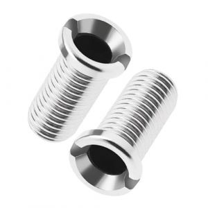GXGM Vis de Panier d'Évier,Vis Creuse pour Vannes à Tamis,Vis pour Panier D'évier Acier Inoxydable,Vis Creuse Évier Panier pour Crépines à Panier pour Valve de Vidange Evier de Cuisin 25mm, 2 pièce (GXGM, neuf)