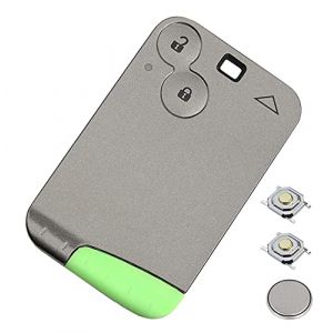 LAKAMODO Carte Coque Compatible avec Renault Espace 4, Laguna 2 et Velsatis Télécommande +2 Switchs +Pile (LAKAMODO, neuf)