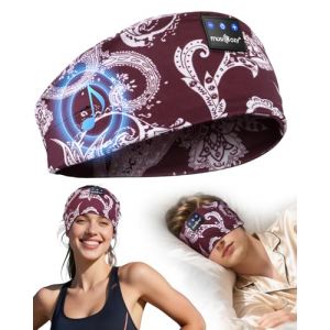 MUSICOZY casque de sommeil rouge (LANZHUO, neuf)