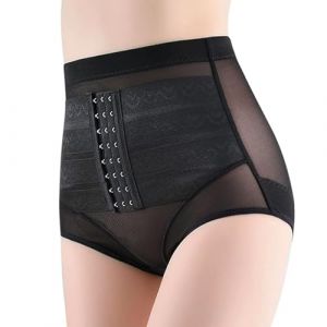 GUSXPPD Femme Culotte Sculptante, Taille Haute Shapewear Ventre Plat Culotte, Invisible Gaine Culotte Gainante Sculptante Amincissante, Taille Haute Gaine Amincissante (Noir, 3XL) (Lokfoo Direct, neuf)