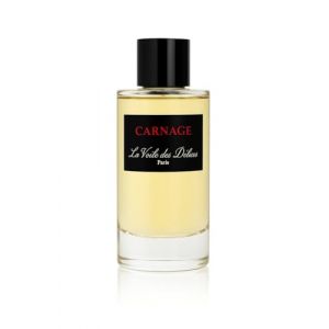 La Folie des Délices – Carnage – Eau de Parfum Unisexe – 50 ml – Fruits Rouges, Caramel & Cuir de Russie – Parfum Gourmand, Fruité et Cuiré (MD PARFUMS, neuf)