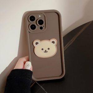 PAIXIKYZ Compatible avec Honor X5c Plus, &Eacute;tui Silicone Doux Cartoon Poup&eacute;e Ours 3D Couqe (iKYZ, neuf)
