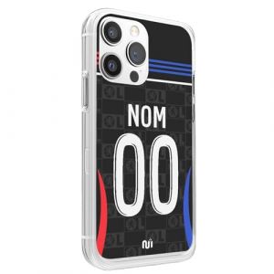 CS Coque de Football Lyon OL Maillot ext&eacute;rieur 2024 2025 &agrave; Personnaliser Non Num&eacute;ro Joueur de Football Contour Souple pour iPhone 5 et iPhone 5S (MA COQUE SPORT, neuf)