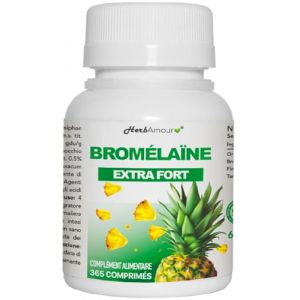 BROMÉLAÏNE | 365 Comprimés De Haute Dose Avec Bromélaïne | Bromélaïne Supplément (AVGS S.R.L.S., neuf)