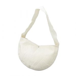 Qcwwy Sac &agrave; Bandouli&egrave;re en Coton pour Animaux de Compagnie, avec Sangle R&eacute;glable, pour Petits Chiens, Chihuahua et Caniche, Sac &agrave; Dos de Voyage en Plein Air (M) (Zuiminq, neuf)