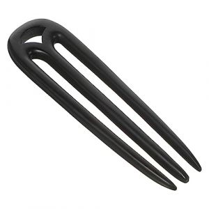 Ipetboom Fourchette à Cheveux Bois Trois Dents Bâtonnet Chinois Pour Cheveux Longs Épingle Rétro Pour Femmes Pour Soirées Et Usage Quotidien (Cowan Micro, neuf)