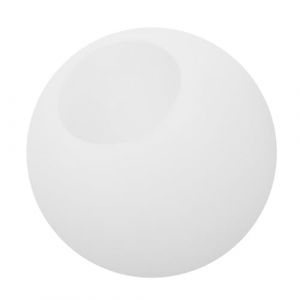 KONTONTY Abat-jour En Verre 120mm Globes De Lampe De Rechange Trou D'ouverture, Verre D&eacute;poli Lait Opaque, Cache-abat-jour Pour Suspensions, &Eacute;clairage Doux (Nishuna, neuf)