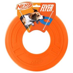 Nerf Atomic Flyer jouet pour chien – Bleu brillant (Fast Media Ships From USA, neuf)