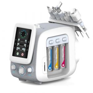 INFJMHAA Machine de beauté de levage facial 6 en 1, machine de nettoyage en profondeur pour le visage, machine de dermabrasion hydrafaciale (Markfron, neuf)